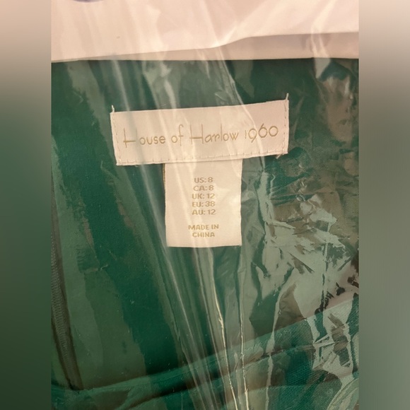 House of Harlow 1960 Green Cocktail Dress - Picture 8 of 8